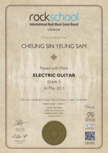 Rockschool grade 5 - Sam (2)